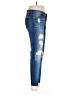 7 For All Mankind Hearts Blue Jeans Size 31 waist - photo 4