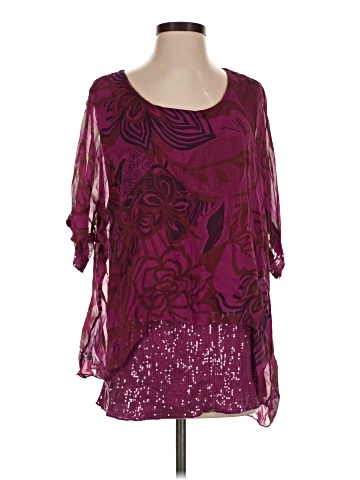 Expressions 3/4 Sleeve Blouse (view 1)