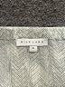 Silk Land Silver Short Sleeve Blouse Size S - photo 7