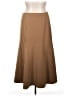 JM Collection Solid Brown Tan Casual Skirt Size 16 - photo 1
