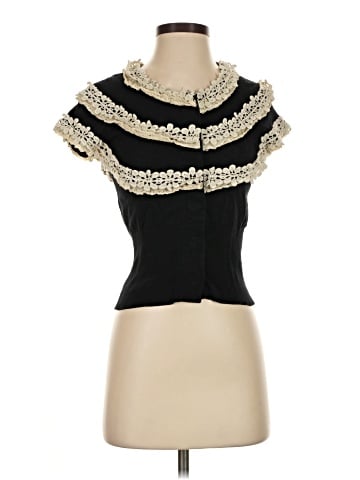 Knitted & Knotted Short Sleeve Turtleneck (view 1)