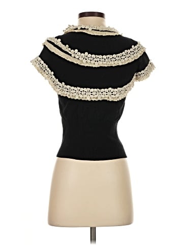 Knitted & Knotted Short Sleeve Turtleneck (view 2)