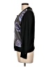 DKNY 100% Silk Black Silk Cardigan Size L - photo 5