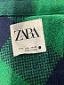 Zara Plaid Green Coat Size L - photo 6