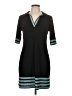 En Focus Black Casual Dress Size 10 (petite) - photo 1