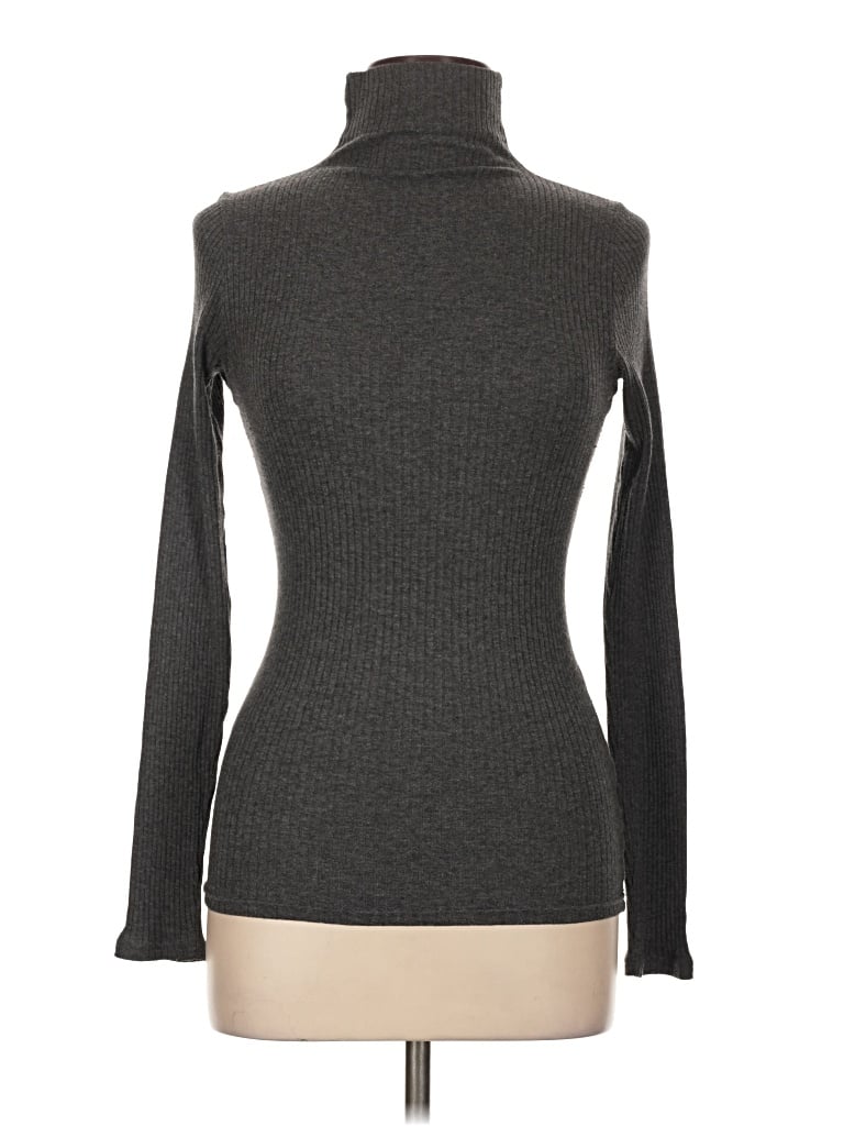 Pre-owned Club Monaco Turtleneck Sweater In Gray