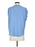 Banana Republic 100% Polyester Blue Sleeveless Blouse Size S - photo 2