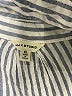 Max Studio Stripes Silver Long Sleeve Button-Down Shirt Size XL - photo 7