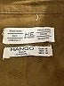 Mango 100% Cotton Brown Long Sleeve Polo Size M - photo 7