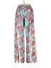 Unbranded Print Teal Casual Pants Size S - photo 2