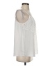 Charming Charlie 100% Polyester White Sleeveless Blouse Size S - photo 4