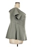 Torrid Gray Short Sleeve Blouse Size 3X Plus (3) - photo 4