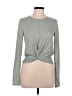 Athleta Gray Long Sleeve T-Shirt Size M - photo 1