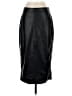 J.Crew 100% Polyester Black Faux Leather Skirt Size 4 - photo 1