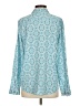 Architect 100% Polyester Floral Teal Long Sleeve Blouse Size P (petite) - photo 2