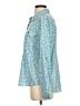Architect 100% Polyester Floral Teal Long Sleeve Blouse Size P (petite) - photo 5