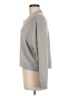 Sexy Basics Metallic Gray Pullover Sweater Size L - photo 5