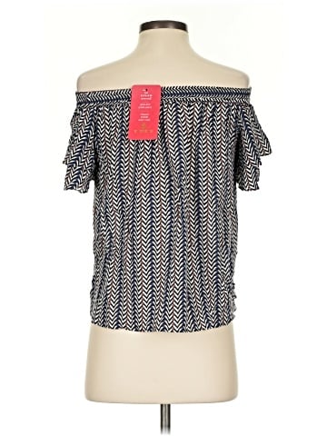 Sunday in Brooklyn Short Sleeve Blouse (view 2)