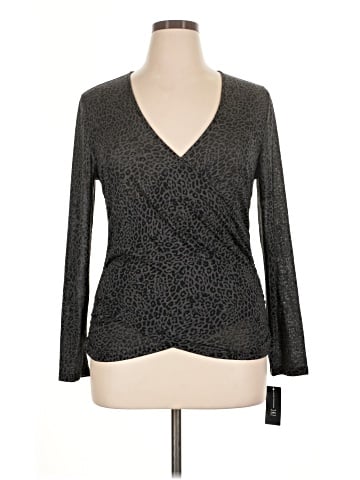 INC International Concepts Long Sleeve Top (view 1)