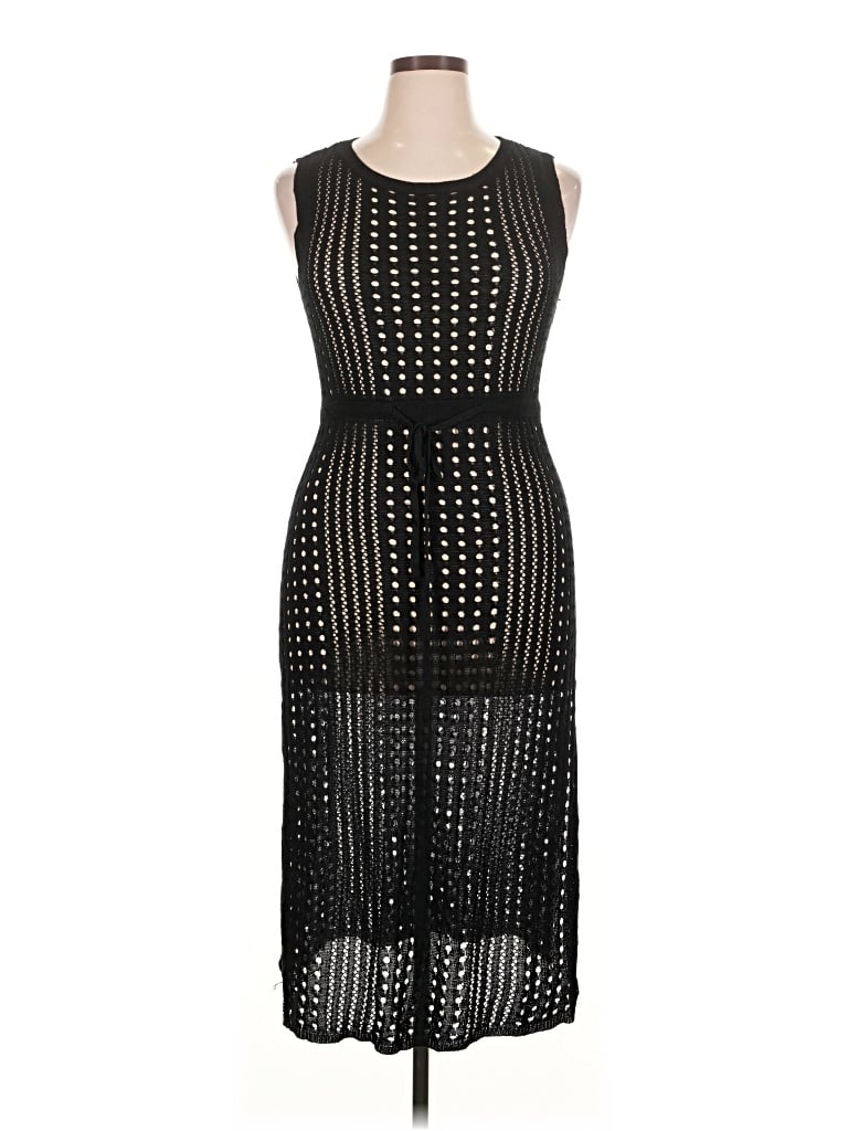 Pre-owned Blooming Jelly Cocktail Dress In Black