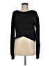 Pam & Gela Black Pullover Sweater Size M - photo 1