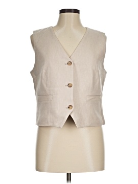 Ann Taylor Loft Sleeveless Button Down Shirt