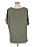 emerald Paisley Brown Short Sleeve Henley Size L - photo 2