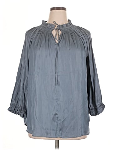 Carmen Carmen Marc Valvo 3/4 Sleeve Blouse (view 1)