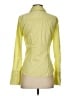 H&M Yellow Long Sleeve Blouse Size 4 - photo 2