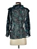 Anthropologie 100% Polyester Paisley Teal 3/4 Sleeve Blouse Size S - photo 2