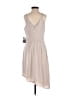 Express 100% Polyester Tan Cocktail Dress Size XS - photo 2
