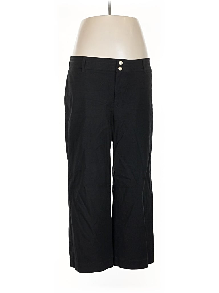 Pre-owned Chico's Dress Pants In Black