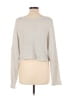 Le Lis Metallic Silver Pullover Sweater Size L (estimated) - photo 2