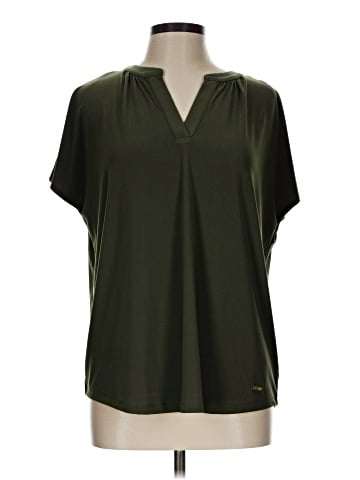 Jones New York Signature Short Sleeve Blouse (view 1)