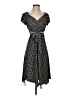 Volume One Polka Dots Black Casual Dress Size XXS  - photo 1