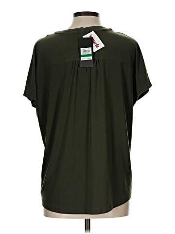 Jones New York Signature Short Sleeve Blouse (view 2)