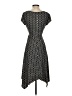 Volume One Polka Dots Black Casual Dress Size XXS  - photo 2
