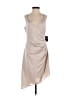 Express 100% Polyester Tan Cocktail Dress Size XS - photo 1