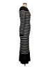 Studio Stripes Black Casual Dress Size L - photo 4