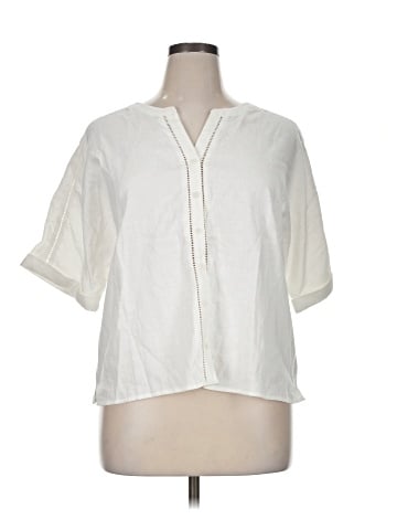 Chico's Short Sleeve Blouse (view 1)