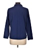 New York & Company 100% Polyester Blue Jacket Size L - photo 2