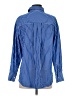 Kourt 100% Cotton Stripes Blue Long Sleeve Button-Down Shirt Size XS - photo 2