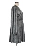 Topshop Metallic Silver Cocktail Dress Size 8 - photo 4