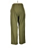 Kate Kasin Solid Green Casual Pants Size XL - photo 2