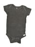 Gerber 100% Cotton Solid Gray Short Sleeve Onesie Size 3-6 mo - photo 1