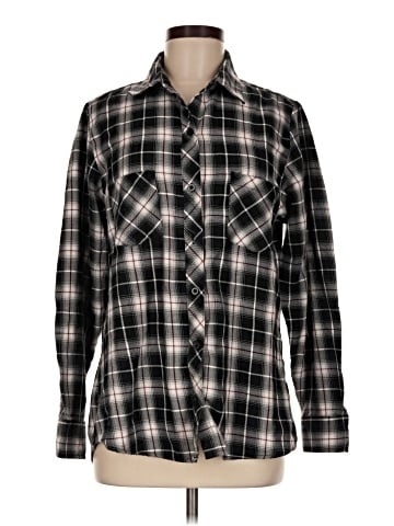 Hot Topic Long Sleeve Button-Down Shirt (view 1)
