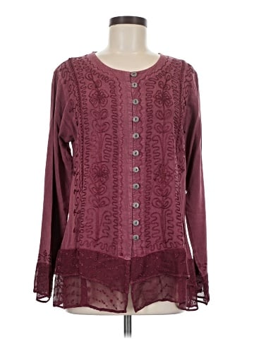 Sacred Threads Long Sleeve Blouse (view 1)