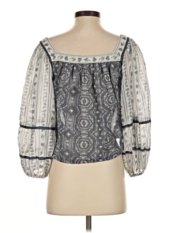 Free People 3/4 Sleeve Blouse (view 2)