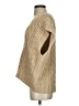 Lea & Viola 100% Acrylic Tan Sweater Vest Size S - photo 5