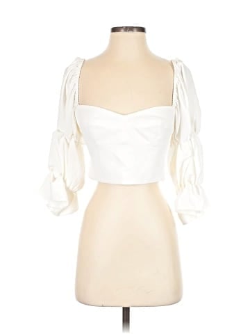 Amanda Uprichard 3/4 Sleeve Blouse (view 1)